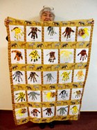 Helen Smith - Handprints Quilt